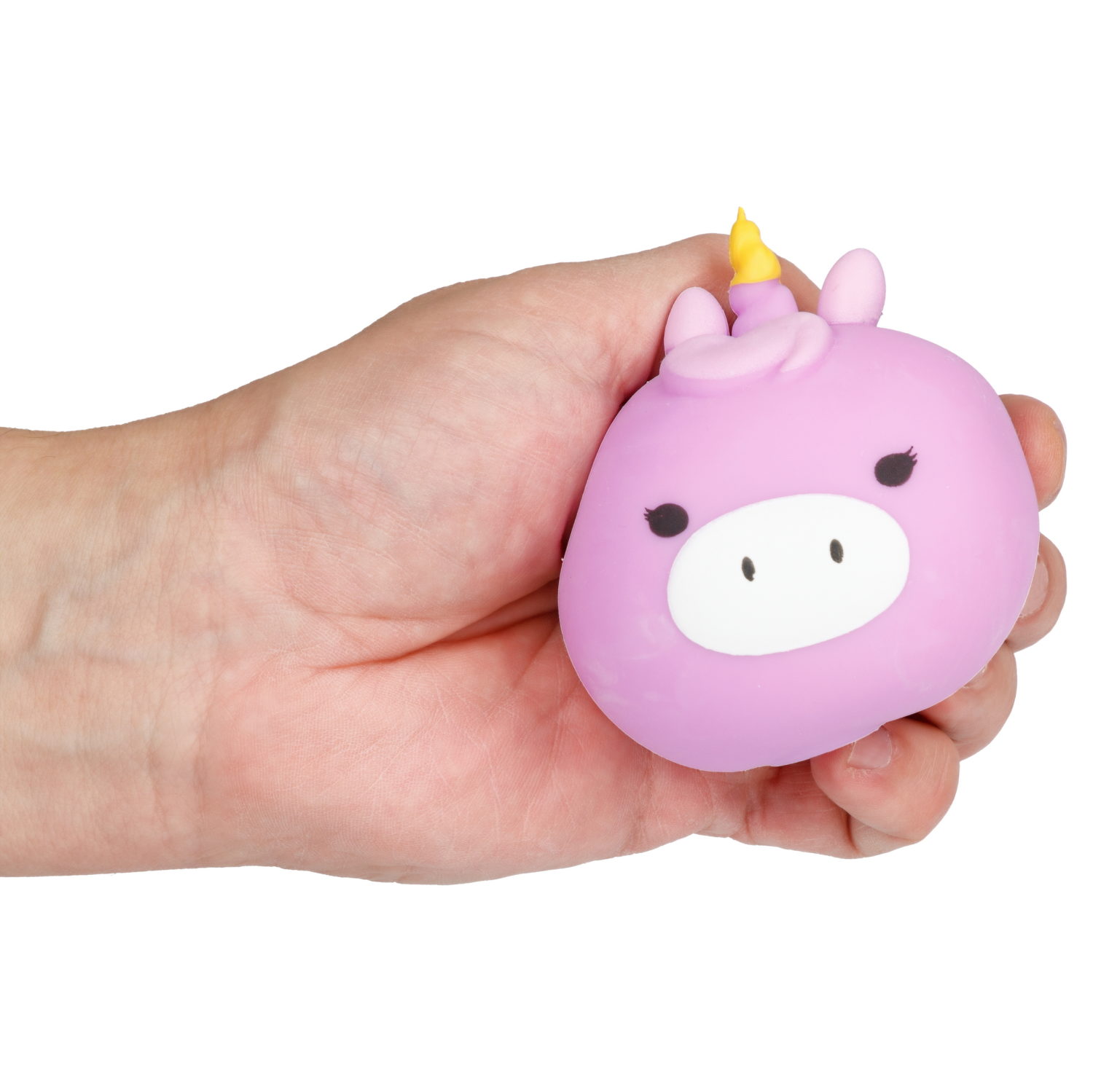 Игрушка-антистресс 1TOY Крутой замес Залиплющ, Мяшки-милашки, 7*7,5*5,5 см, в ассортименте кот, корги, единорог