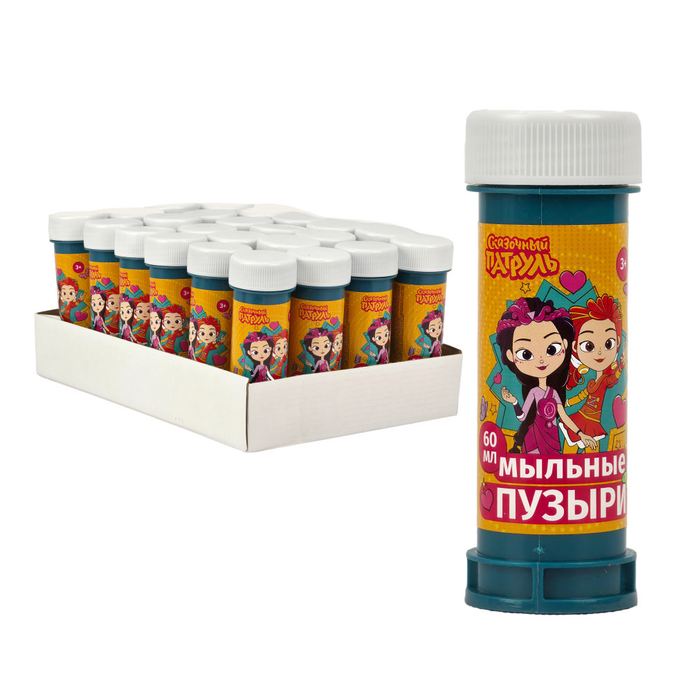 Сказочный патруль, мыл. пуз., 60 мл, 24 шт в корытце