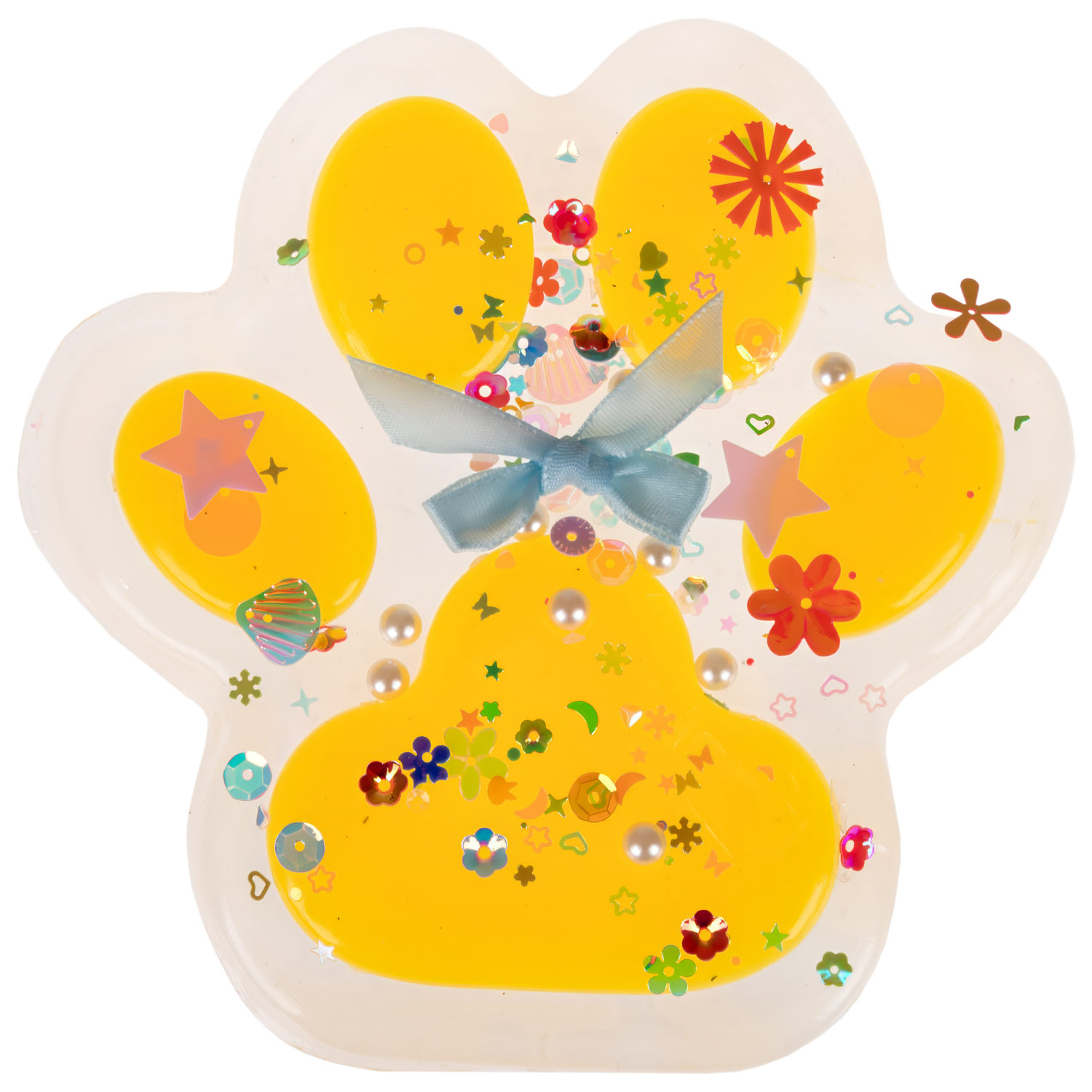 Таба лапа прозрачная 1TOY Крутой замес, большая, 14х3,5 см