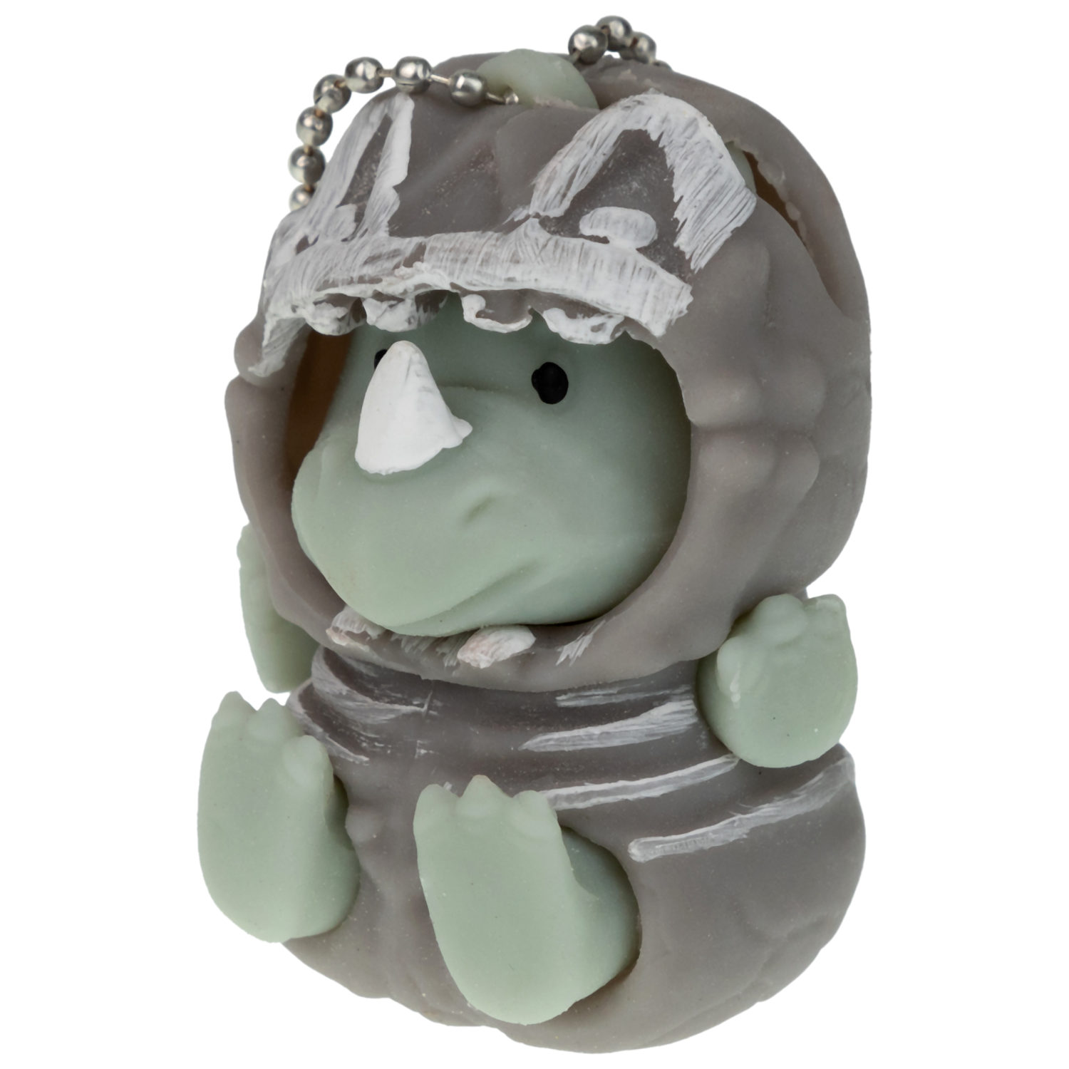 Игрушка антистресс для рук 1TOY Маскарад для зверят носорог - дракоша , мягкая, резиновая, сквиш, жмякалка, мялка, брелок детский, для взрослого