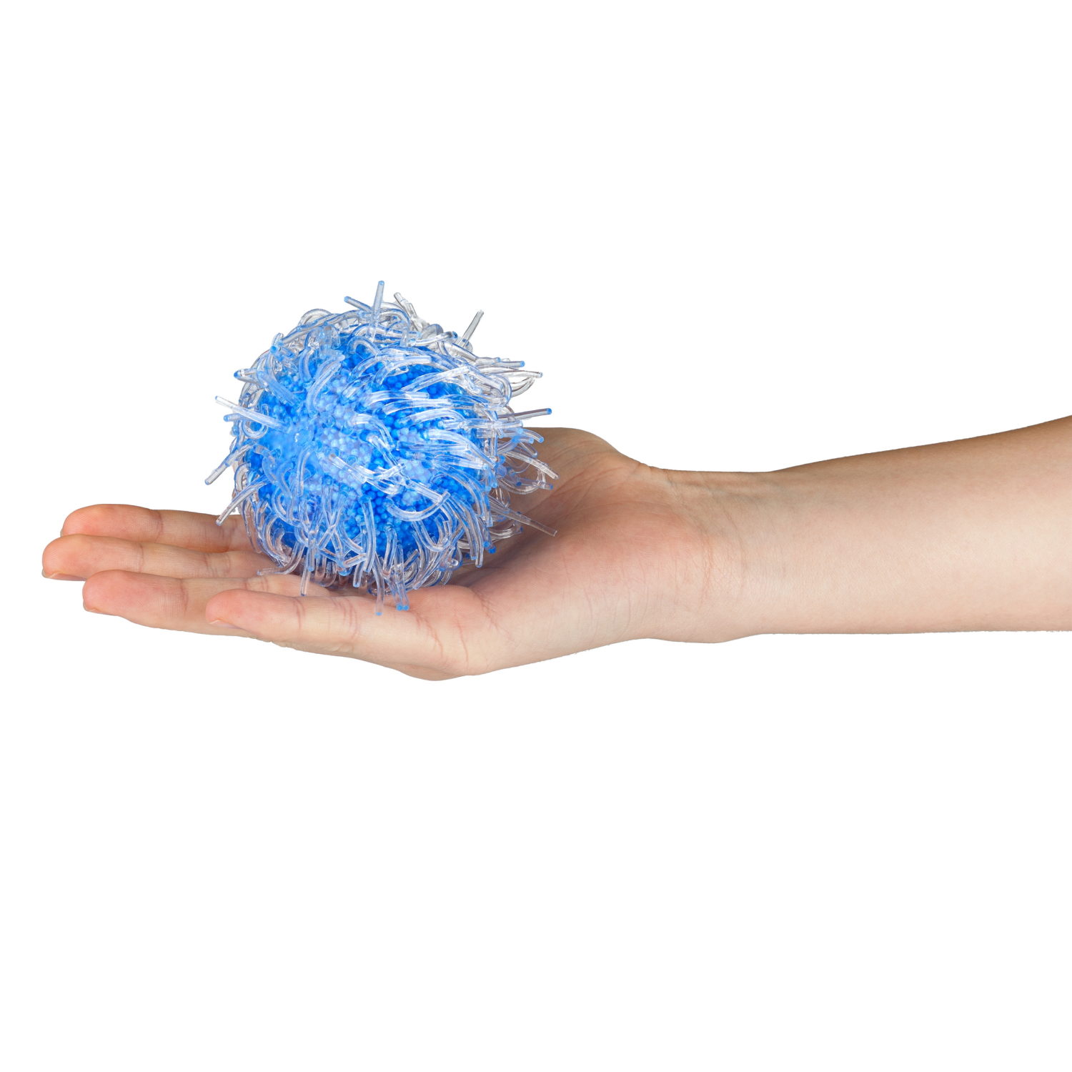 1toy Жмяка, шар с мелкими шариками, 8 см, 3 вида в ассортименте