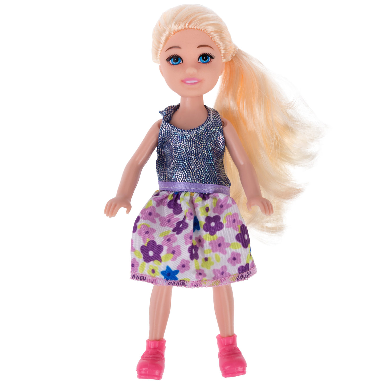 Кукла Alisa Little Love 15,2 см, блондинка, с портфелем