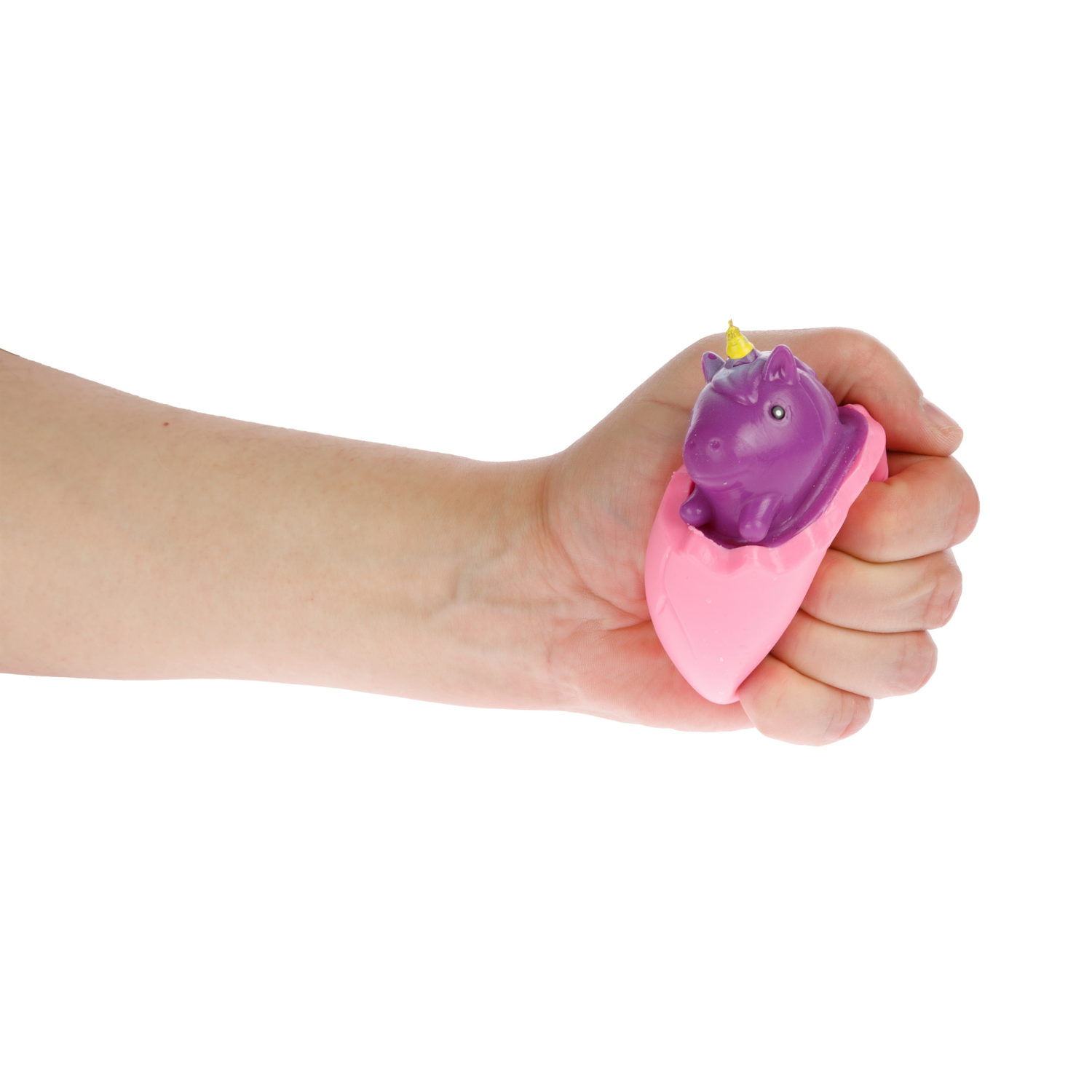 1Toy Жмяка "Выскочка. Единорог" 6,3х6,3х6,3 см, розовый