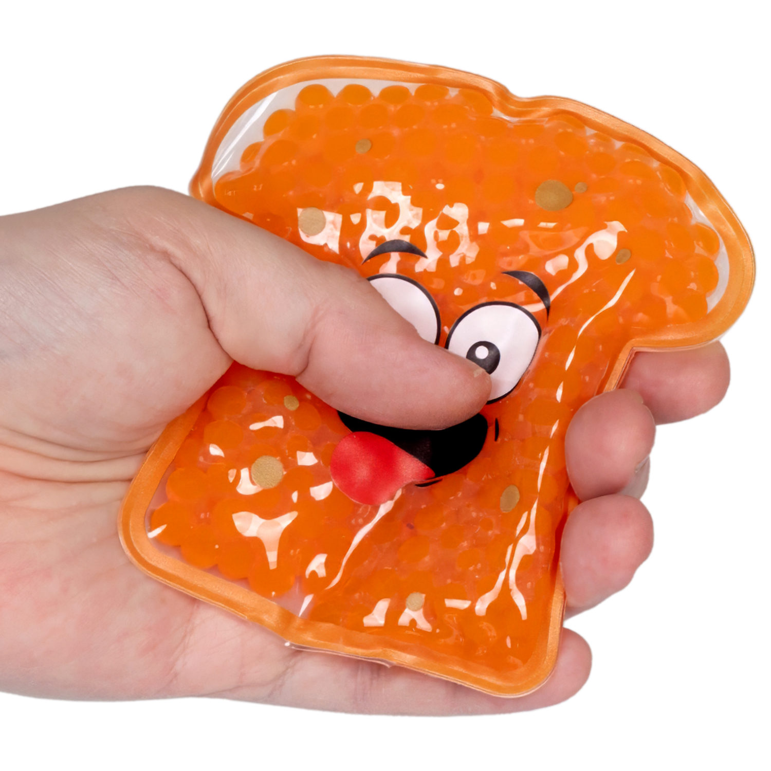 Акватубики переливайка 1TOY «Фаст Фуд» скользун с водой внутри, антистресс для рук, жмякалка, 10 видов в ассортименте