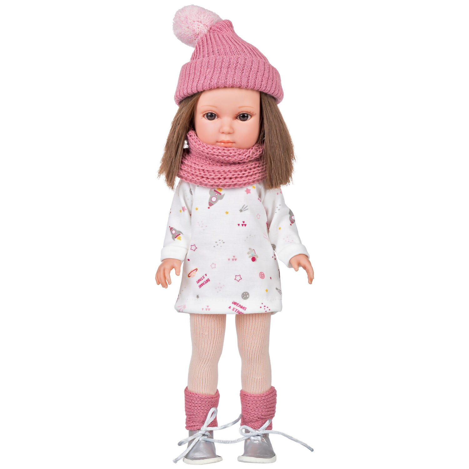 Кукла Arias ELEGANCE CARLOTA виниловая, с аксессуарами, Испания, 36 см