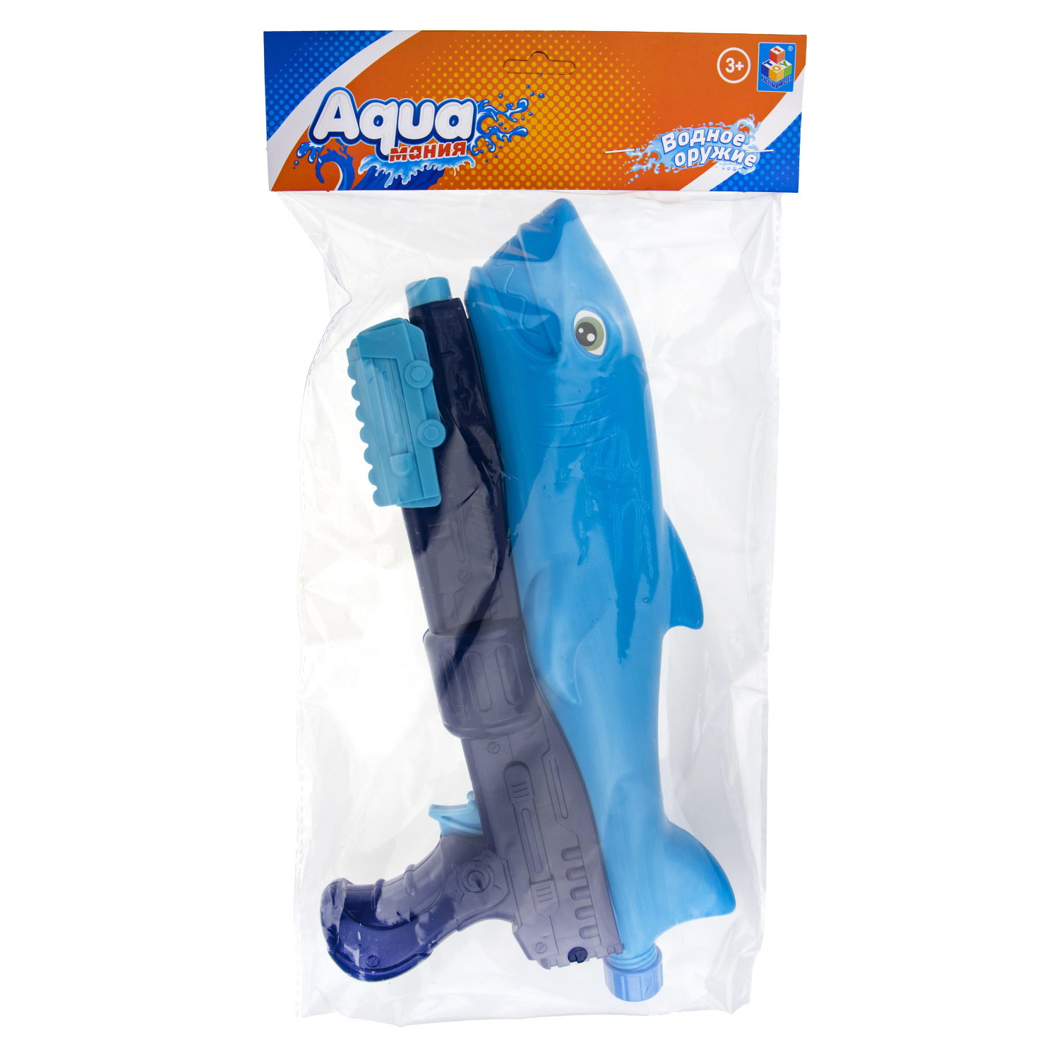 1TOY Аквамания водное оружие акула 33 см, 2 цвета в ассортименте