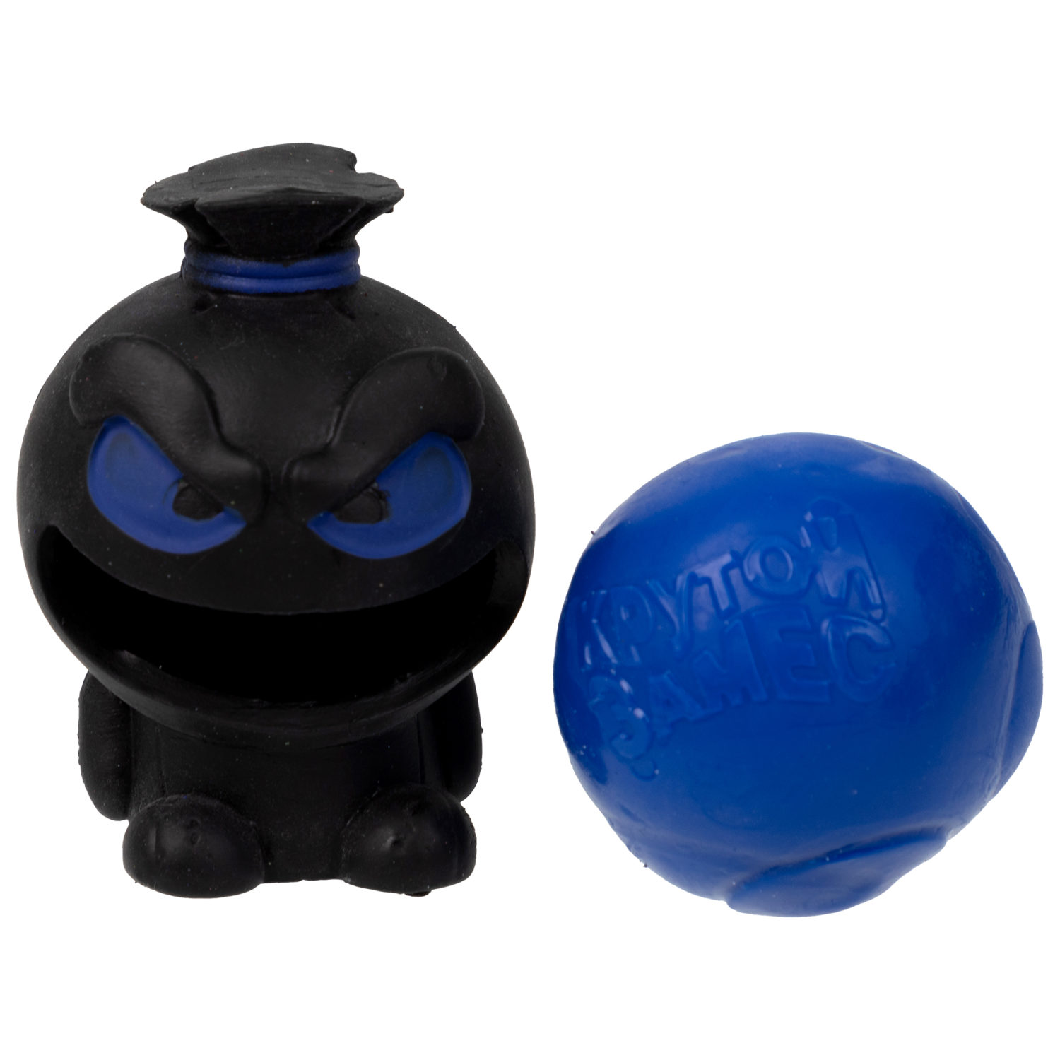 Игрушка-сюрприз 1TOY MONSTER BALL Крутой замес, антистресс, тянущиеся фигурки с шаром внутри, сквиши, 1 шт.