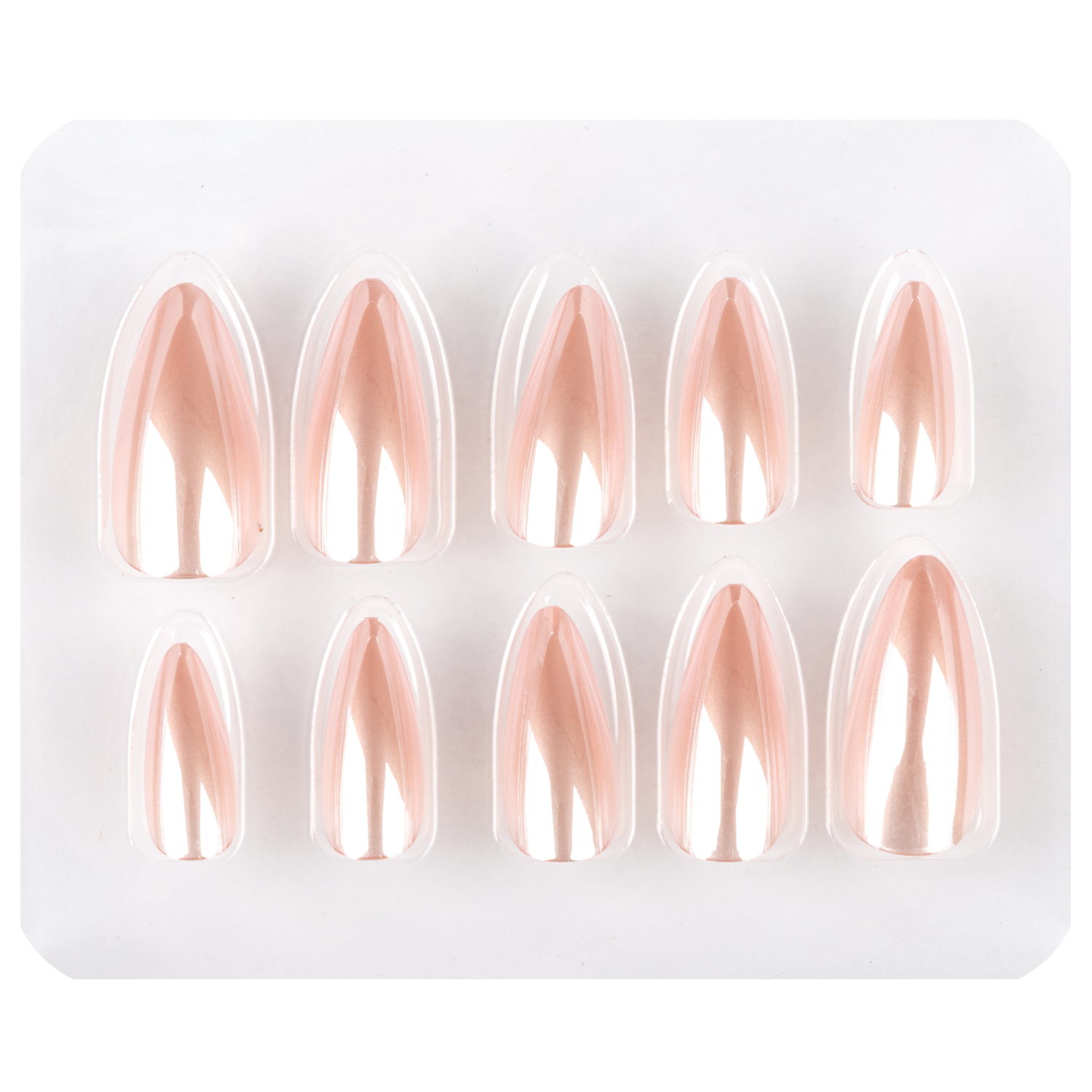 Накладные ногти на клеевой основе Lukky Нэйл-Арт, 14+