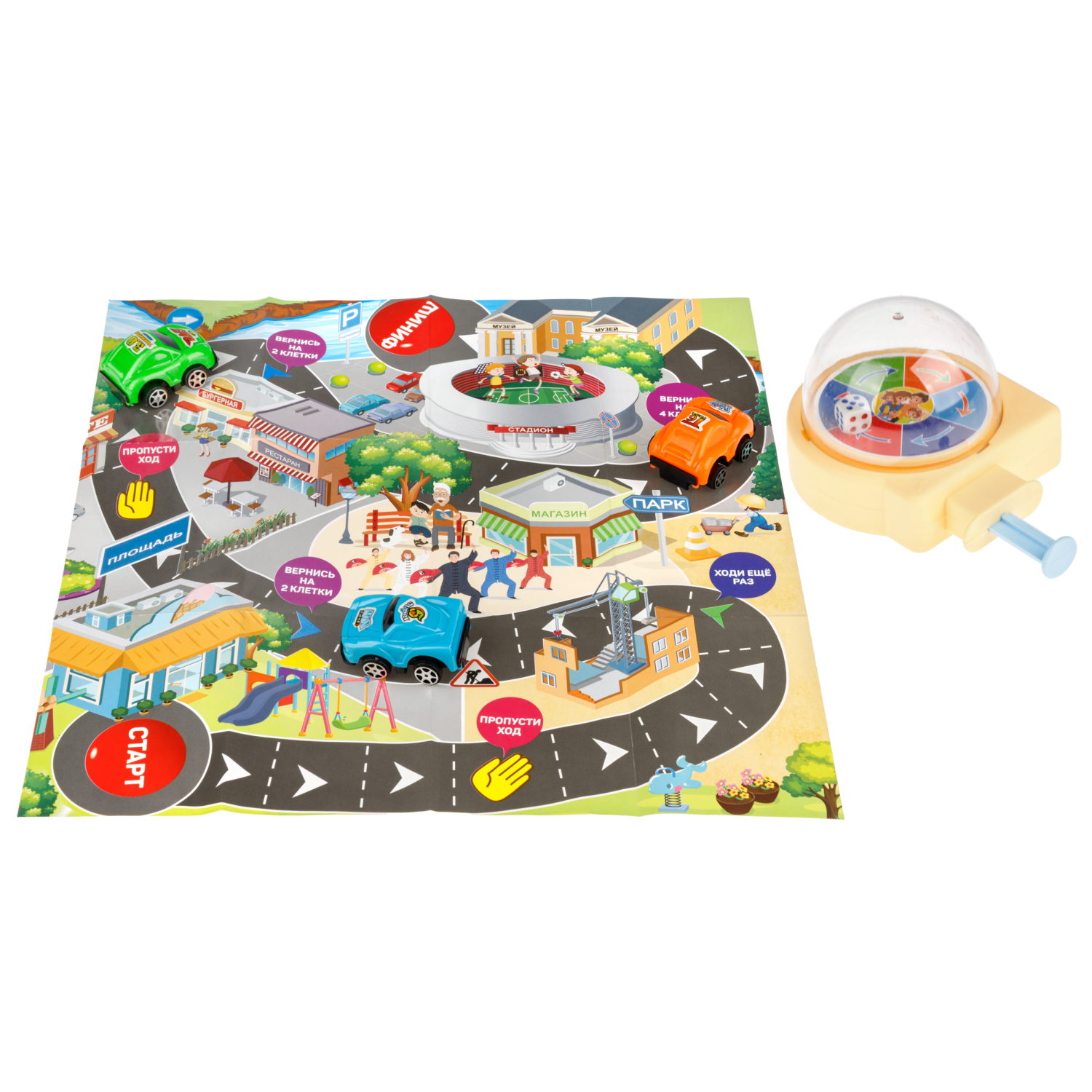 Настольная игра 1TOY Дорога приключений, в ассортименте