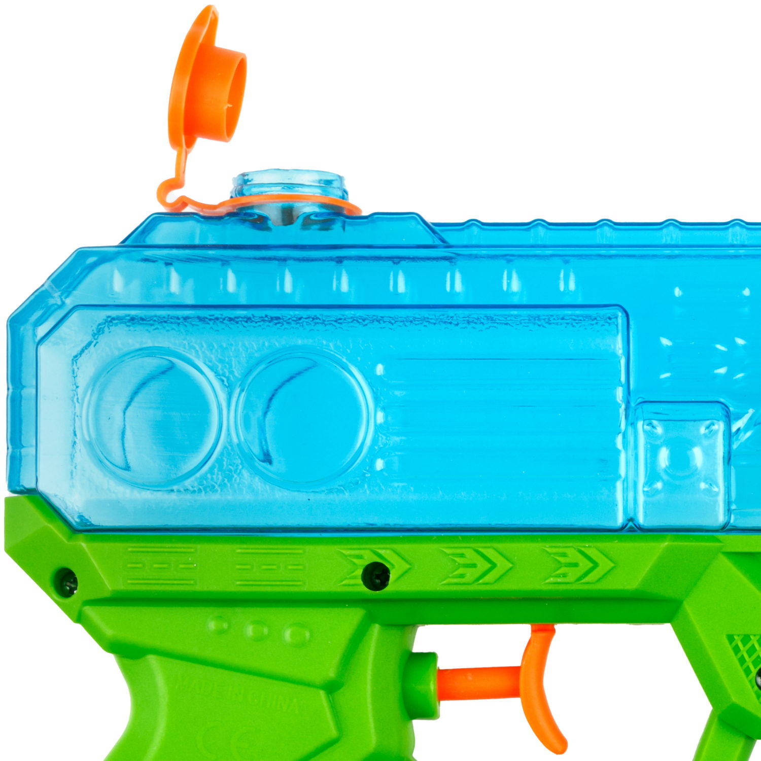 Водный пистолет 1TOY Аквамания, 21*15 см, зеленый