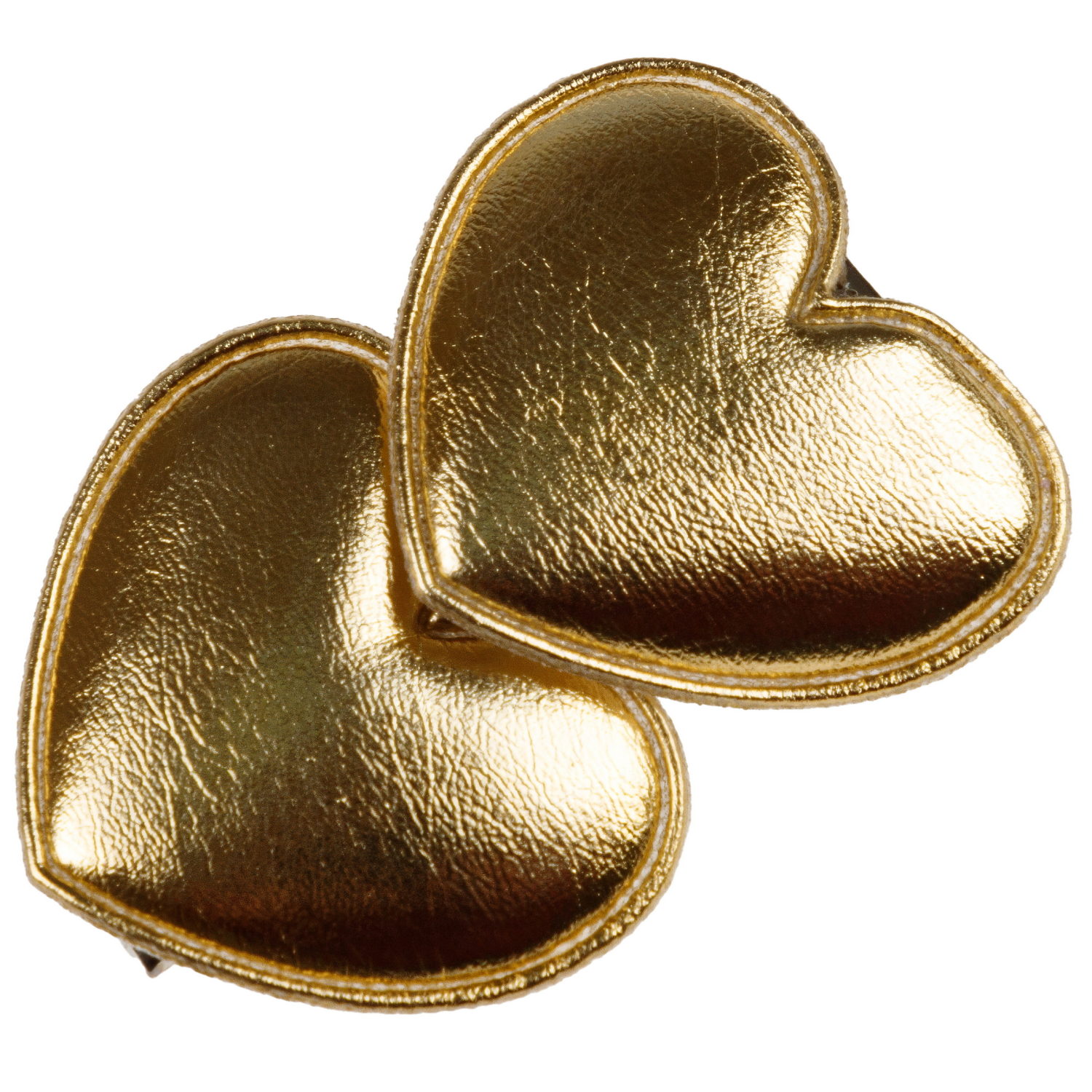 Заколки для волос Lukky Fashion Сердечки, детские, для девочки, зажимы, 4 цвета в ассортименте, набор 2 шт.