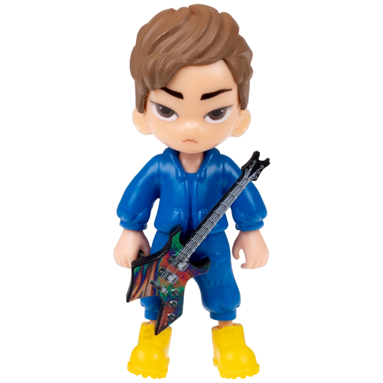 Кукла для девочки 1TOY K-POP Boys band с музыкальными инструментами, маленькая фигурка аниме 