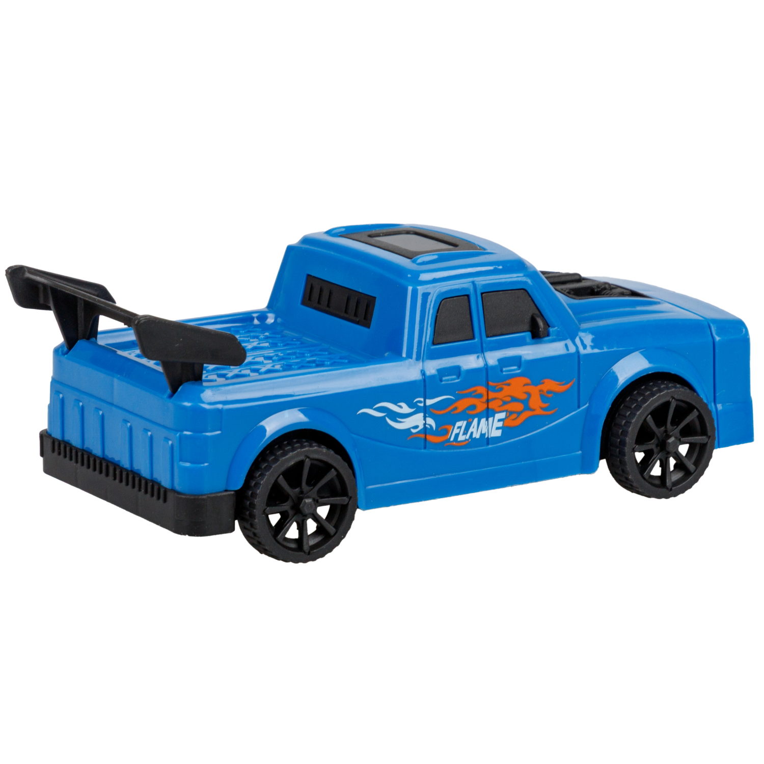 Машинка на пульте управления 1TOY Драйв Спорткар, 1:35, 27 МГц, 2 канала, синяя/зеленая