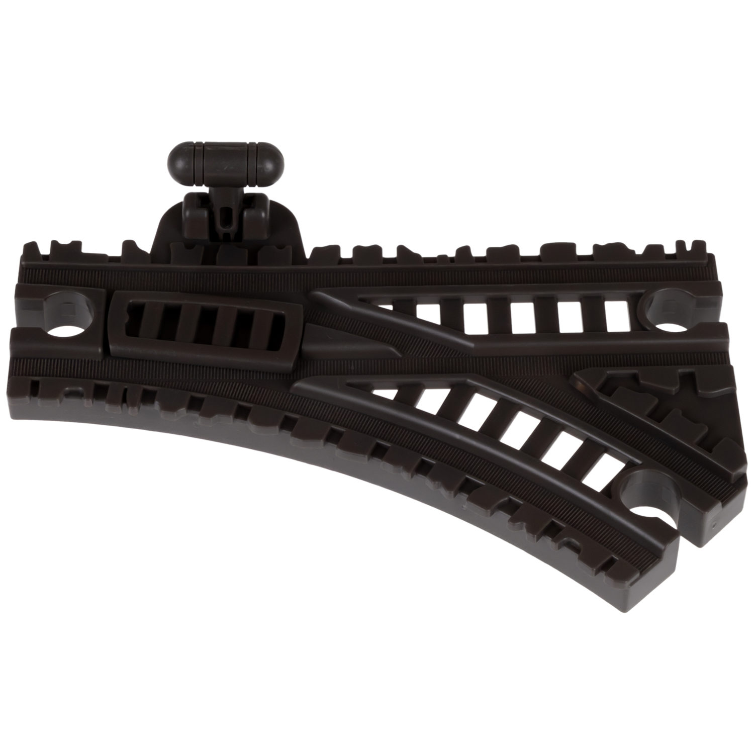 Детская железная дорога с электропоездом 1TOY InterCity, со светом, звуком, паровоз на рельсах, в подарочном наборе, 73 детали