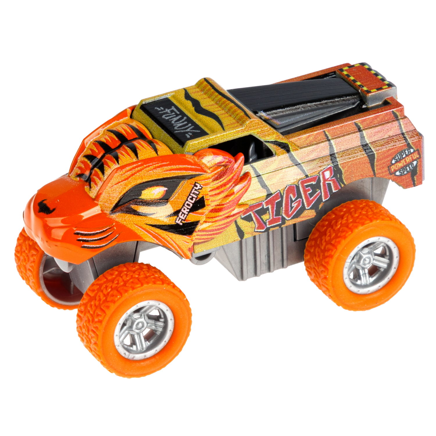 Машинка игрушечная 1TOY Драйв Монстр-трак Ультра, инерционный, 8,5 см, цвет в ассортименте