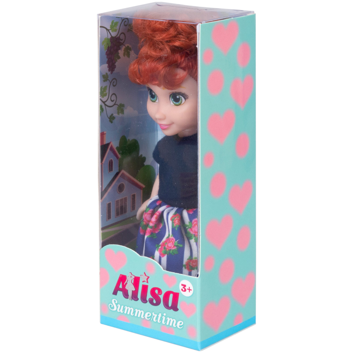 Кукла 1TOY ALISA SUMMERTIME, в платье, 16 см