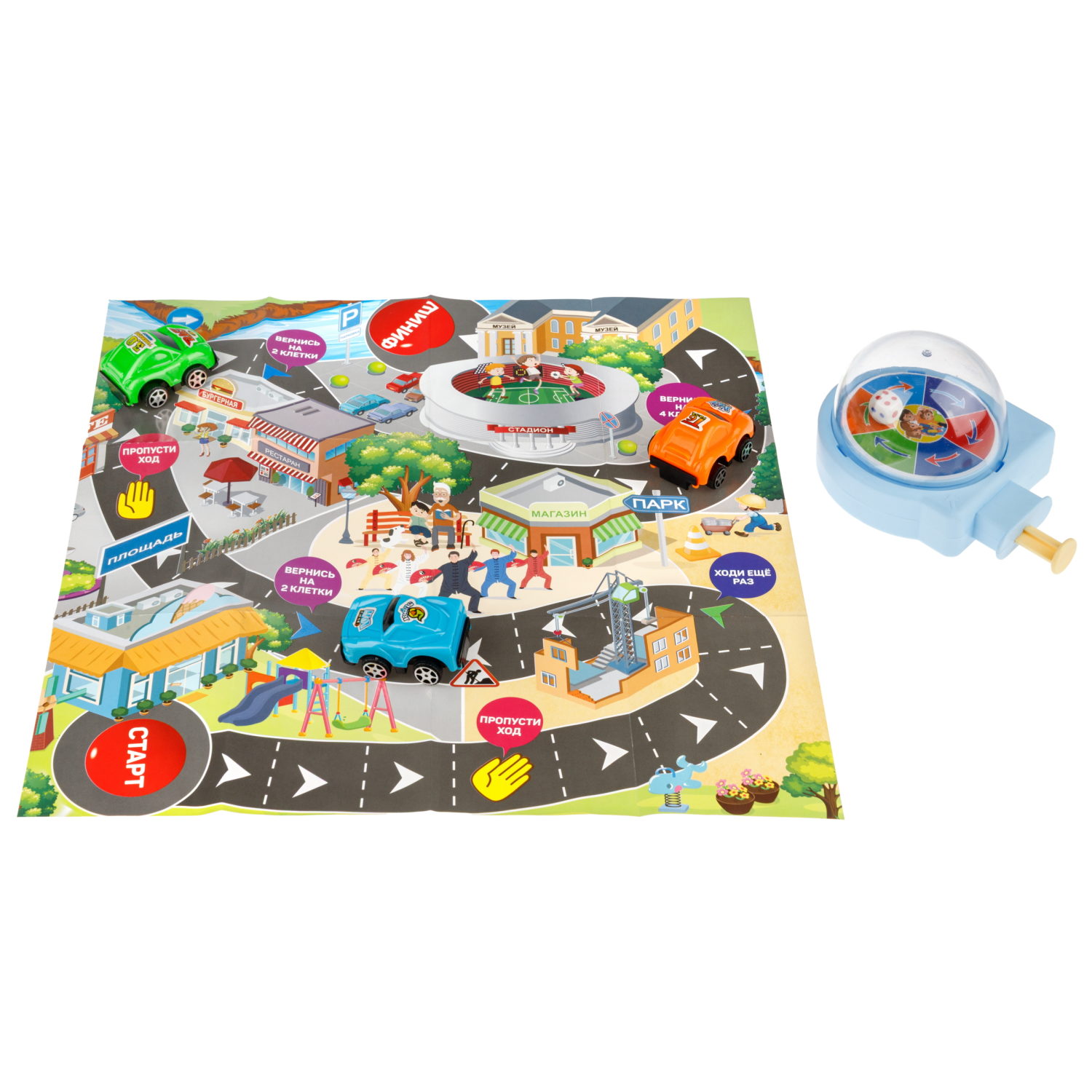 Настольная игра 1TOY Дорога приключений, в ассортименте