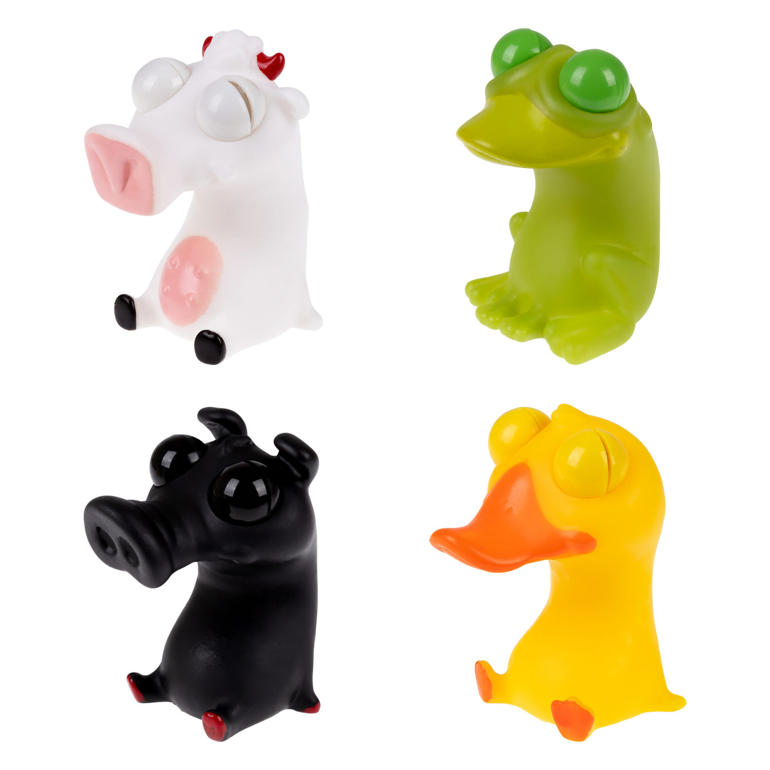 Пучеглаз-антистресс 1TOY Животные, 4 вида в ассортименте