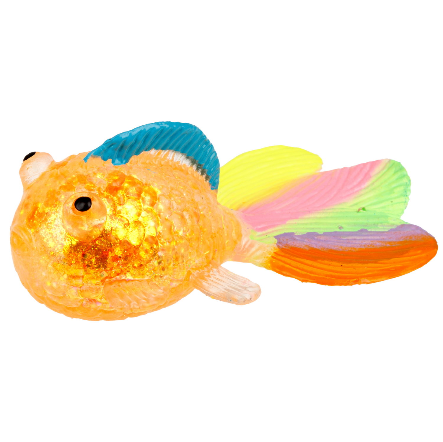 Антистресс-игрушка 1TOY Крутой замес Супергель рыбка, 12х8х5,5 см
