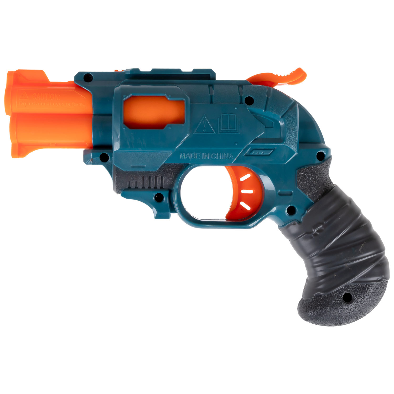 1toy Funmax "M02" бластер механический, 2 ствола, в комплекте 6 EVA снарядов