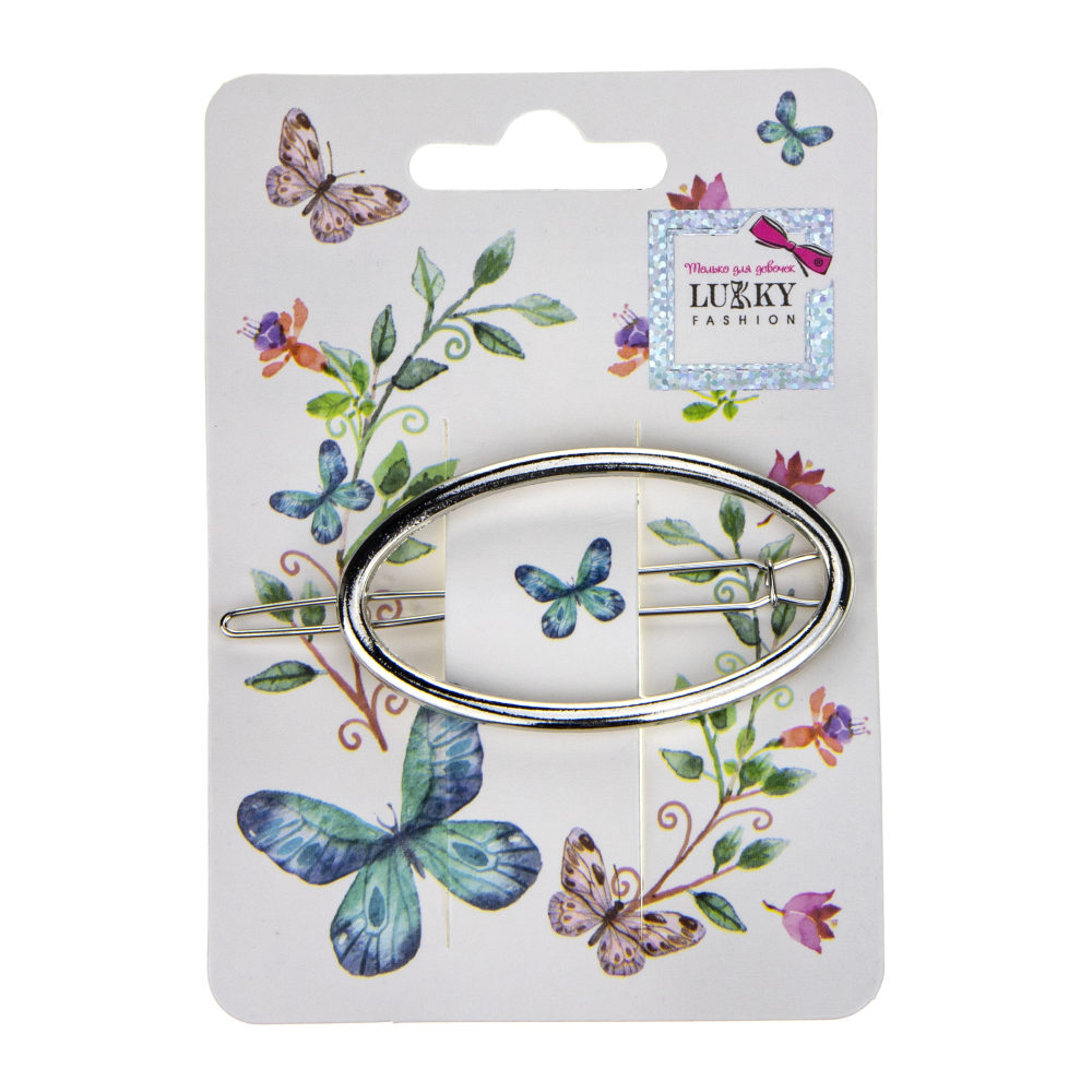 LUKKY Fashion заколка для волос Овал, 1шт