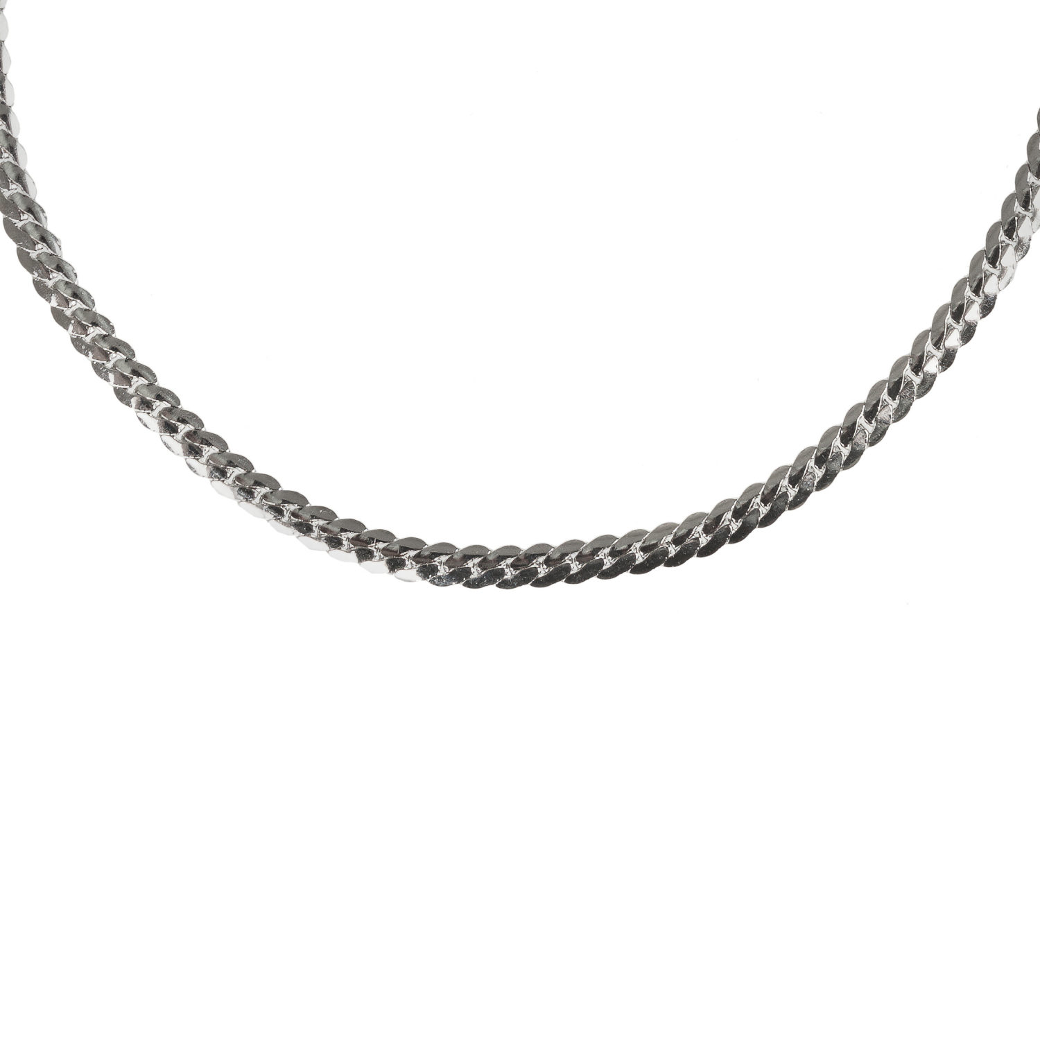 Набор 3 браслетов-цепочек Lukky Fashion, микс, серебряного цвета, со стразами