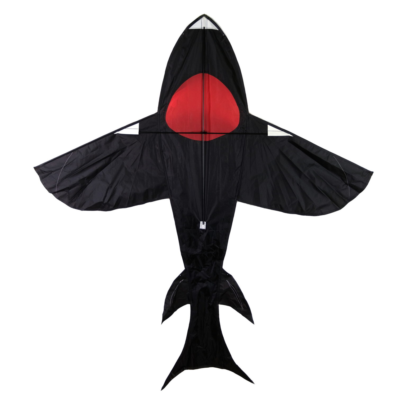 Воздушный змей 1TOY Акула 127х137 см, леер 50 м