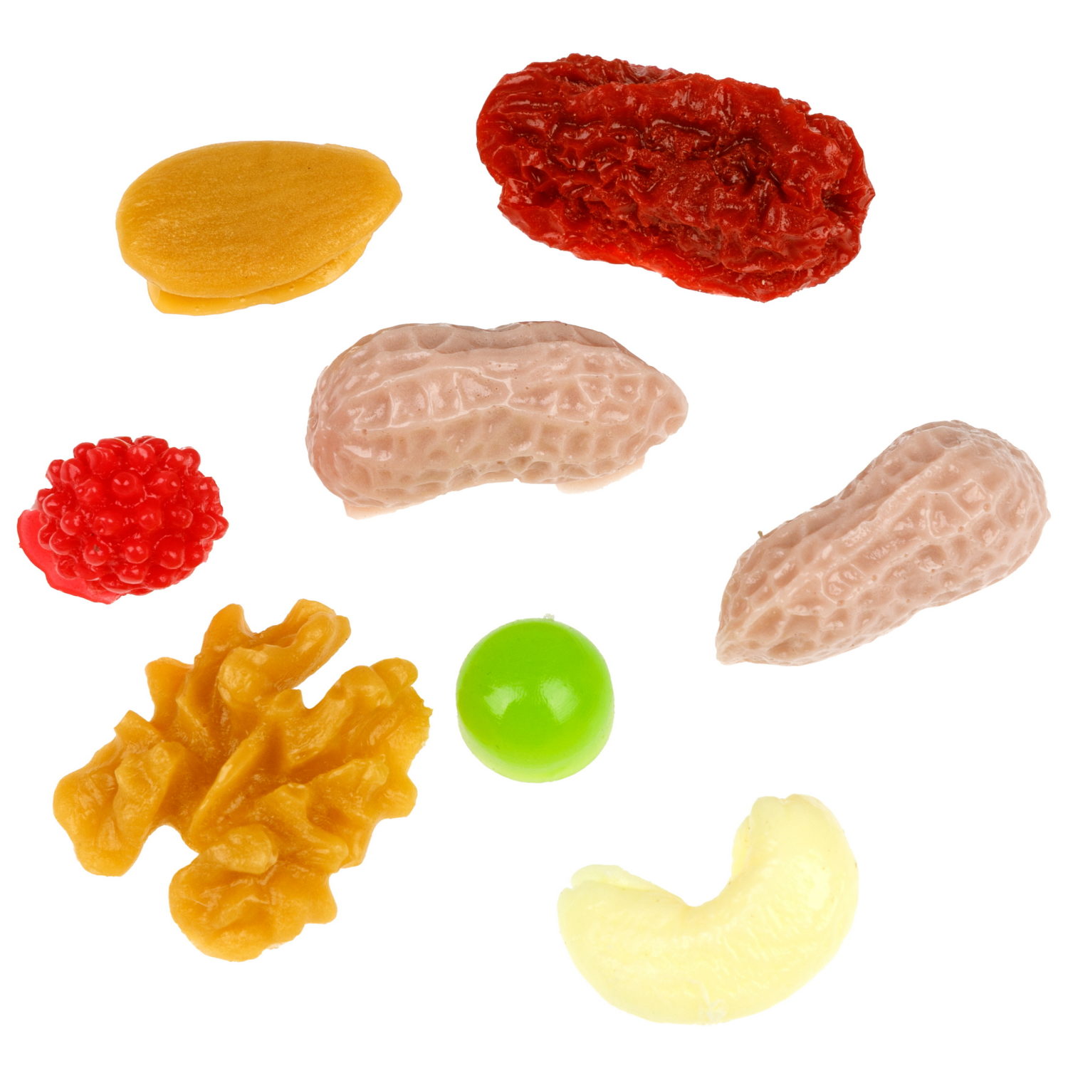 Таба сквиши 1TOY Крутой замес орехи и сухофрукты, 3 см