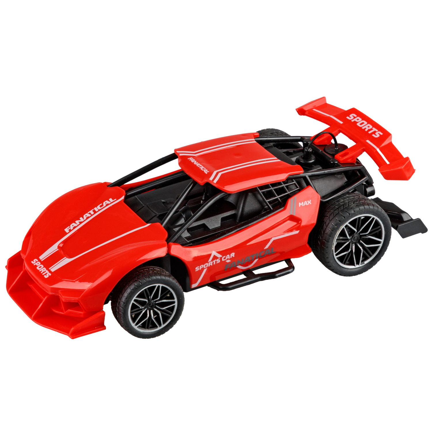 Машинка на пульте управления с паром и светом 1TOY Драйв Спорткар, спортивная, гоночная игрушечная машина