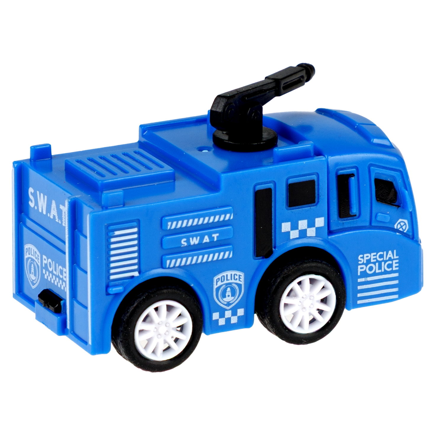 Игровой набор 1TOY Пазл-трек "Экстренные службы полиция" с машинкой, 15 деталей