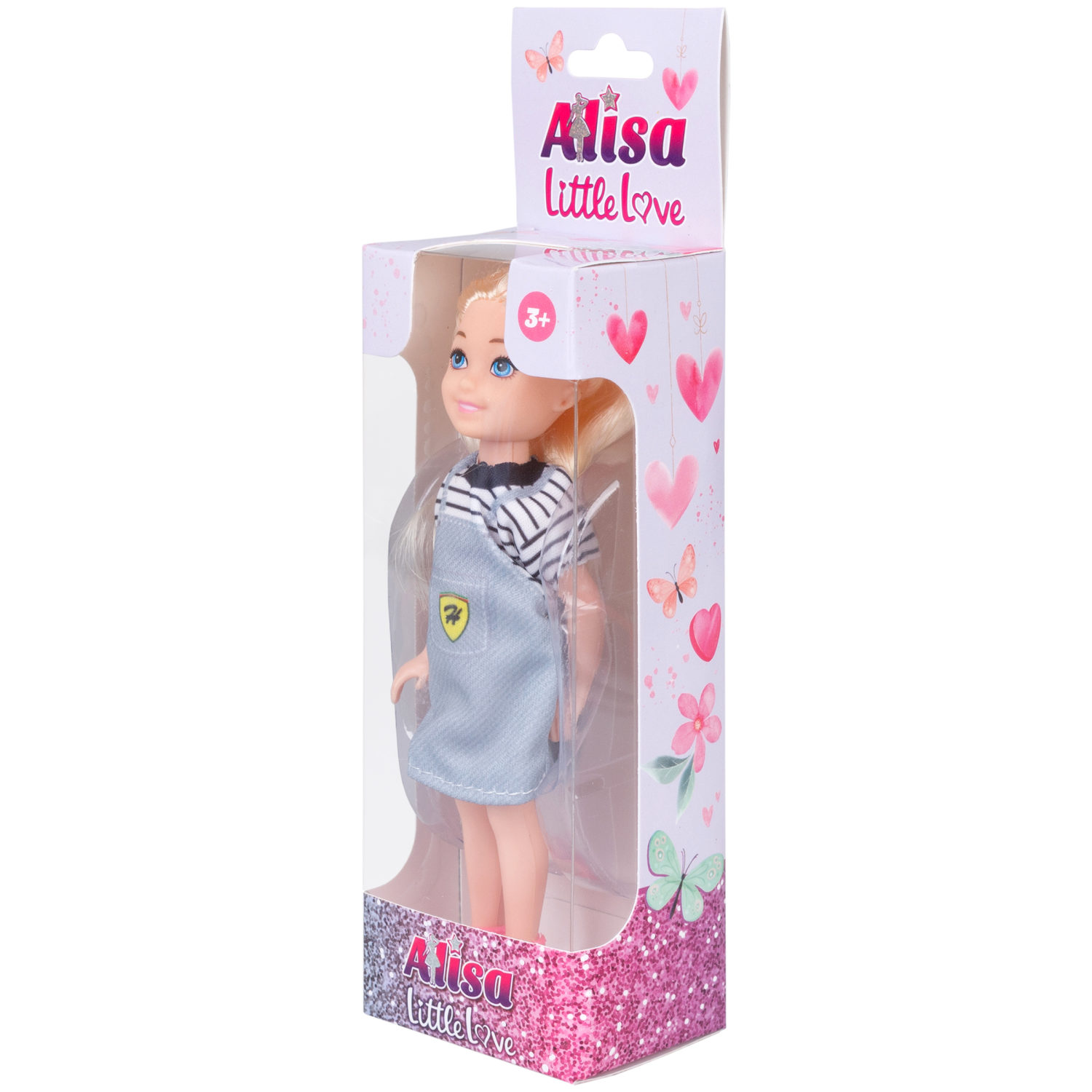 Кукла Alisa Little Love 15,2 см, блондинка с хвостиками