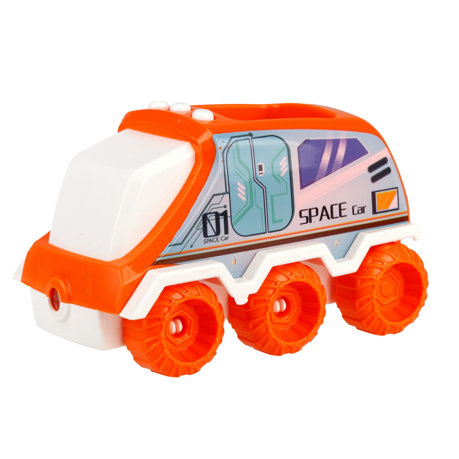 Игровой набор интерактивный 1TOY Space Team II 4-в-1: ракета, космическая станция, шаттл, планетоход, фигурки, световые и звуковые эффекты