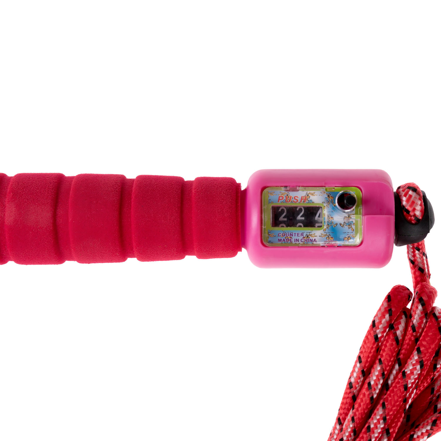 Скакалка с счетчиком Like Nastya, EVA-ручки, 242 см