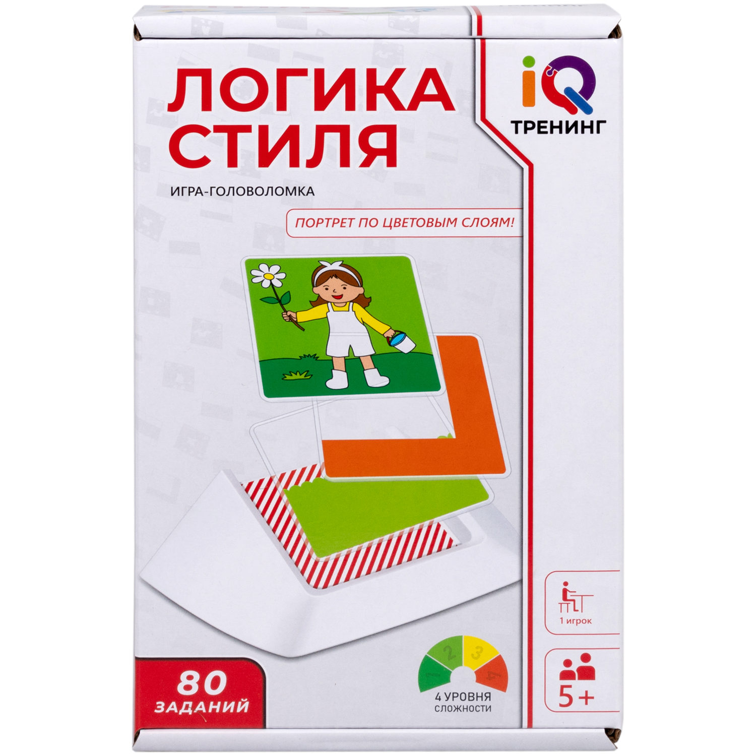 Настольная логическая игра 1TOY IQ ТРЕНИНГ «Логика стиля»