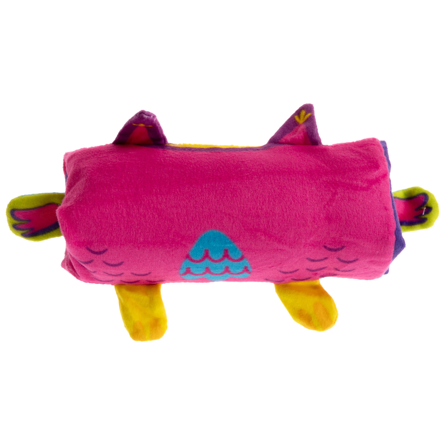 Скользун Вывернушка 2 в 1 1TOY плюшевая, игрушка-антистресс для рук