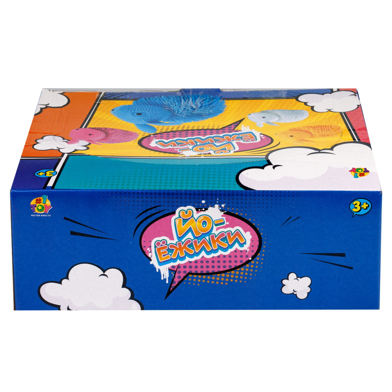 Игрушка-антистресс для рук 1toy Йо-Ёжики, "Кролик" 20 см, 4 цвета в ассортименте