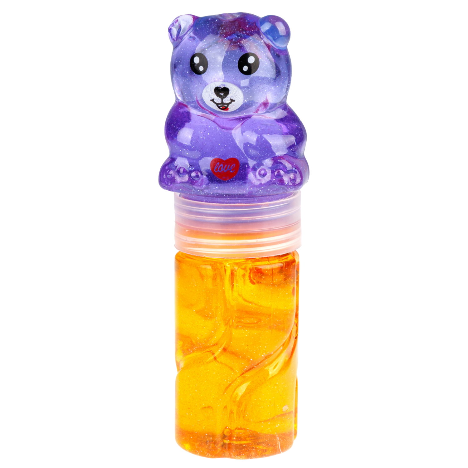 Слайм в банке 1TOY Мармеладный мишка, в ассортименте