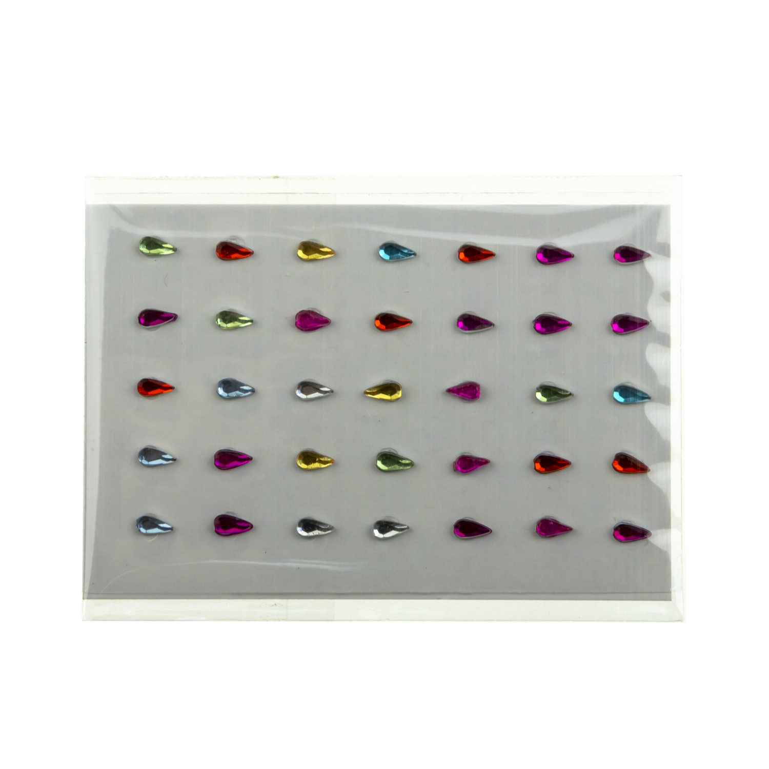 Набор для маникюра детский LUKKY Нэйл-Дизайн #3 Капелька: лак для ногтей на водной основе ежевичный и стразы-наклейки