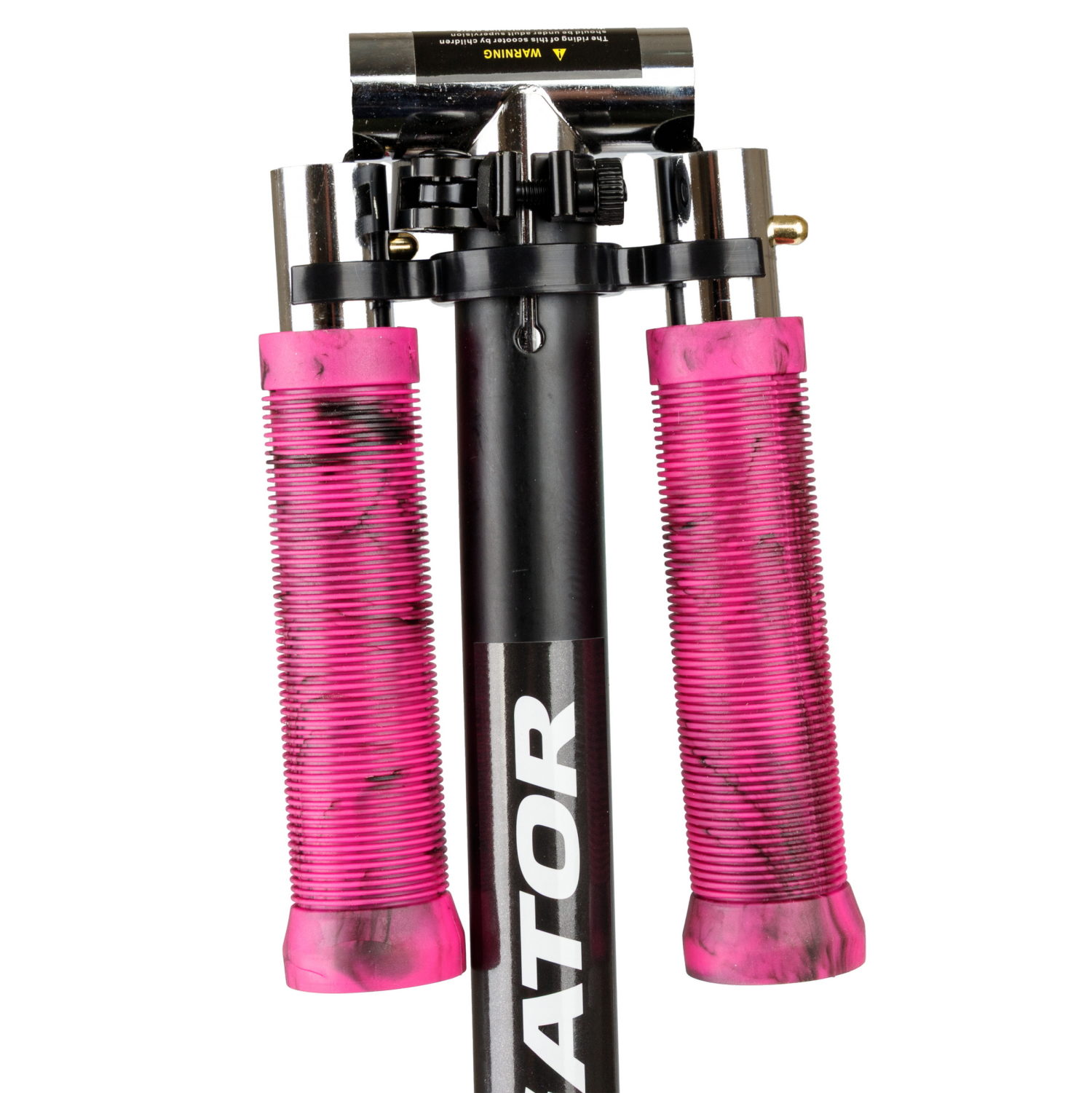 Самокат Navigator, 2-х кол. PU 2х145 мм, складной, TPR грипсы, , черный