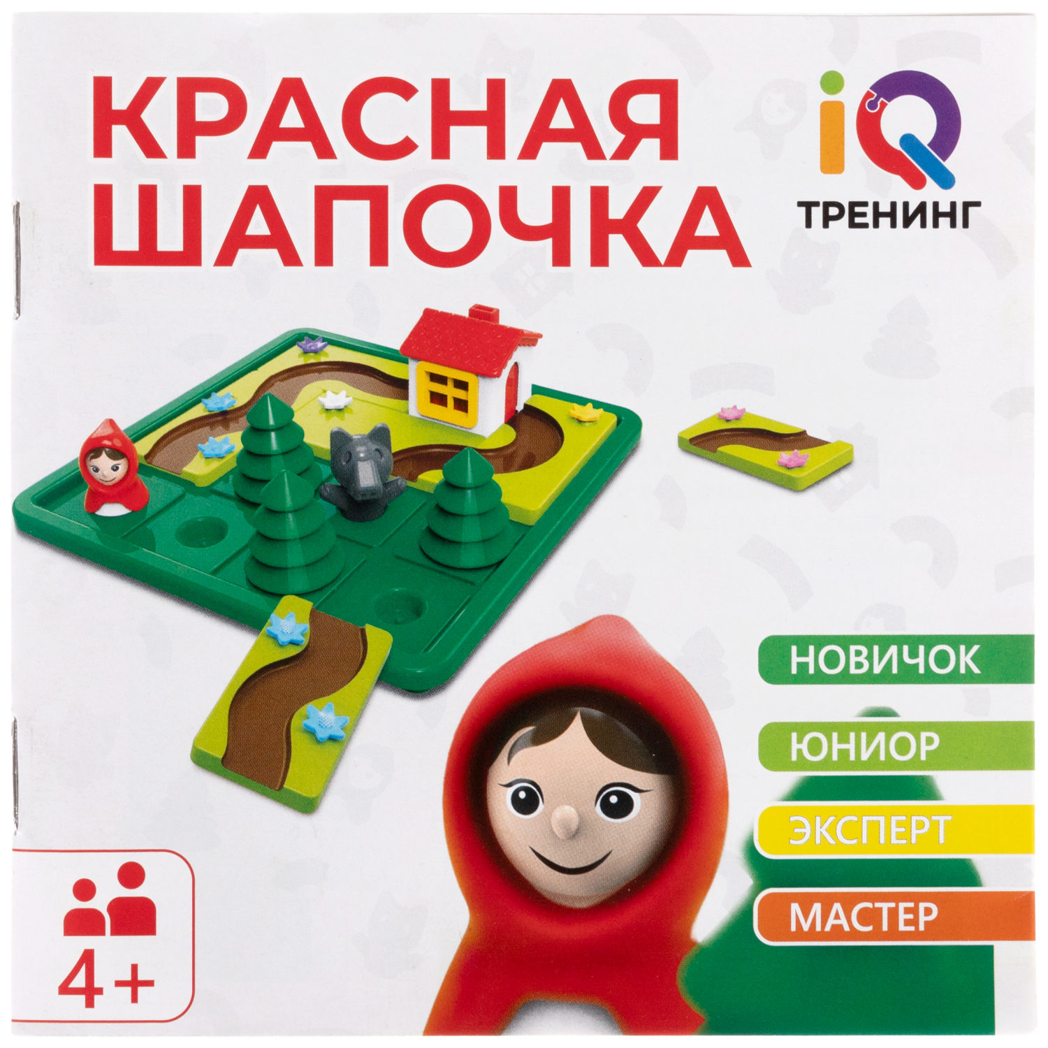 Настольная логическая игра 1TOY IQ ТРЕНИНГ «Красная шапочка»