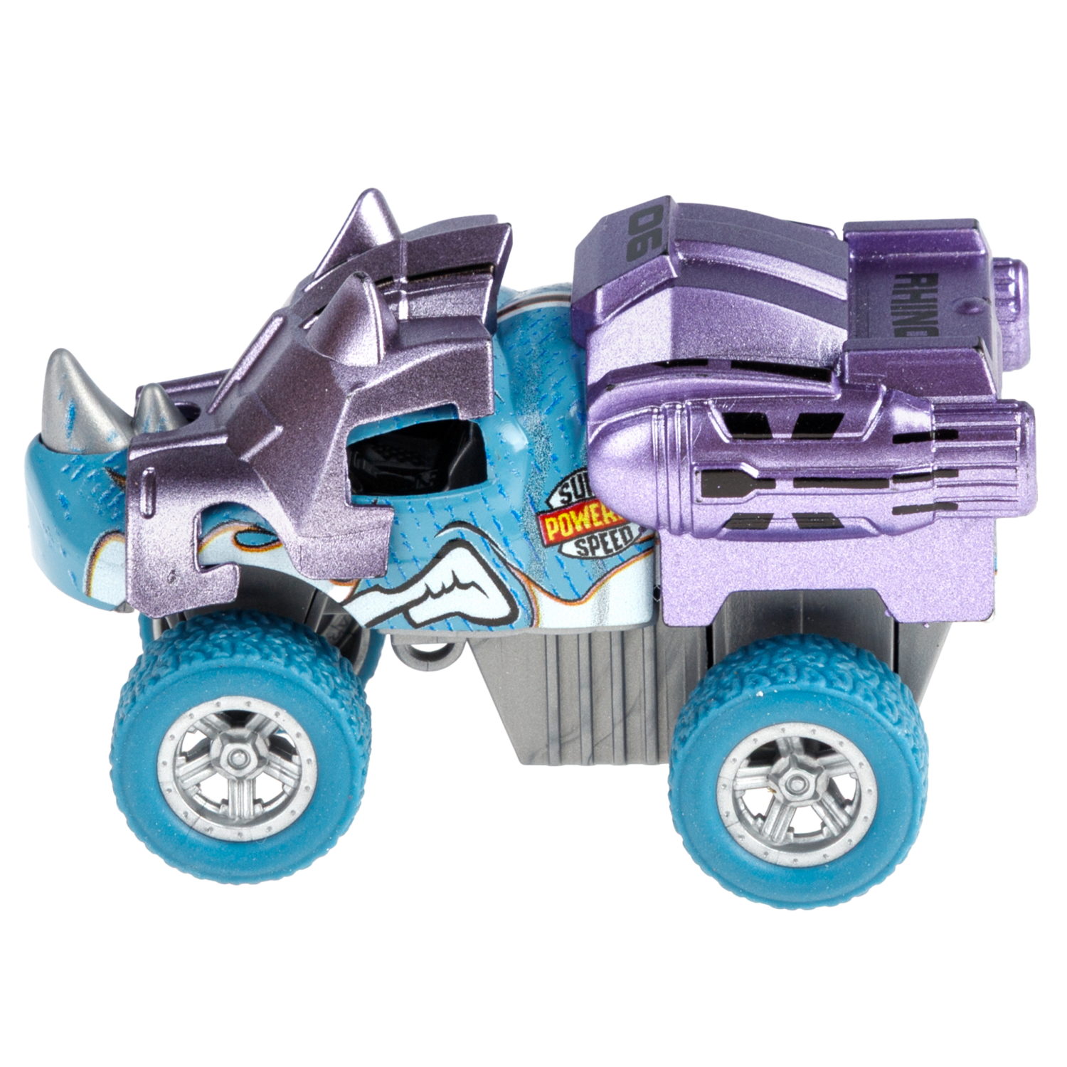 Машинка игрушечная 1TOY Драйв Монстр-трак Ультра, инерционный, 8,5 см, цвет в ассортименте