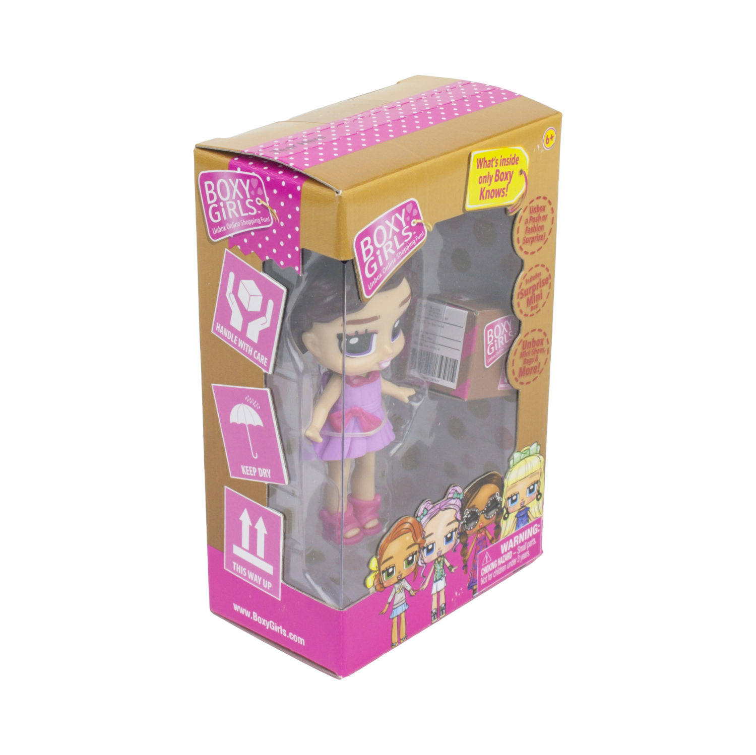 Кукла Boxy Girls MINI 8см с аксессуарами, 6 видов.