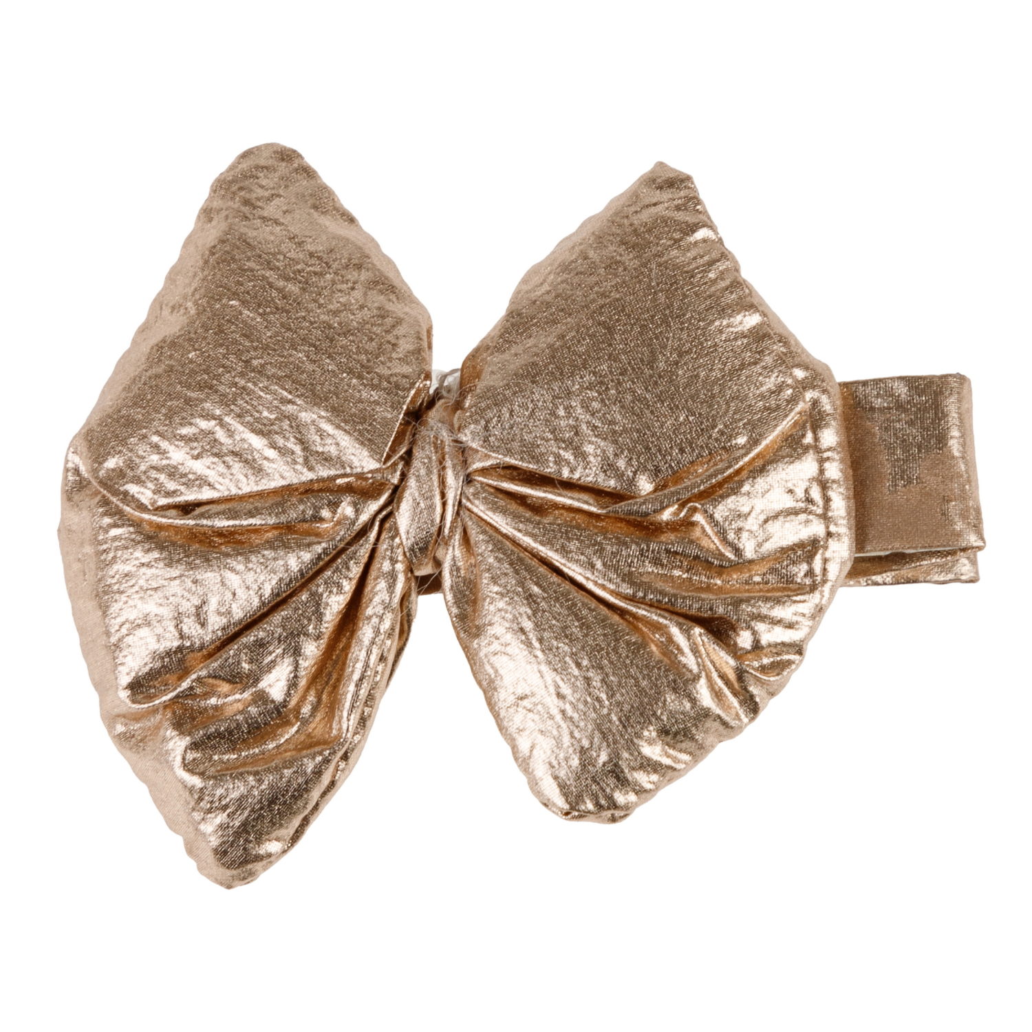 Lukky Fashion набор из 3 аксес.д.волос Бантики "Металлизированная кожа":2 резинки,1 заколка-зажим,5 цв.микс