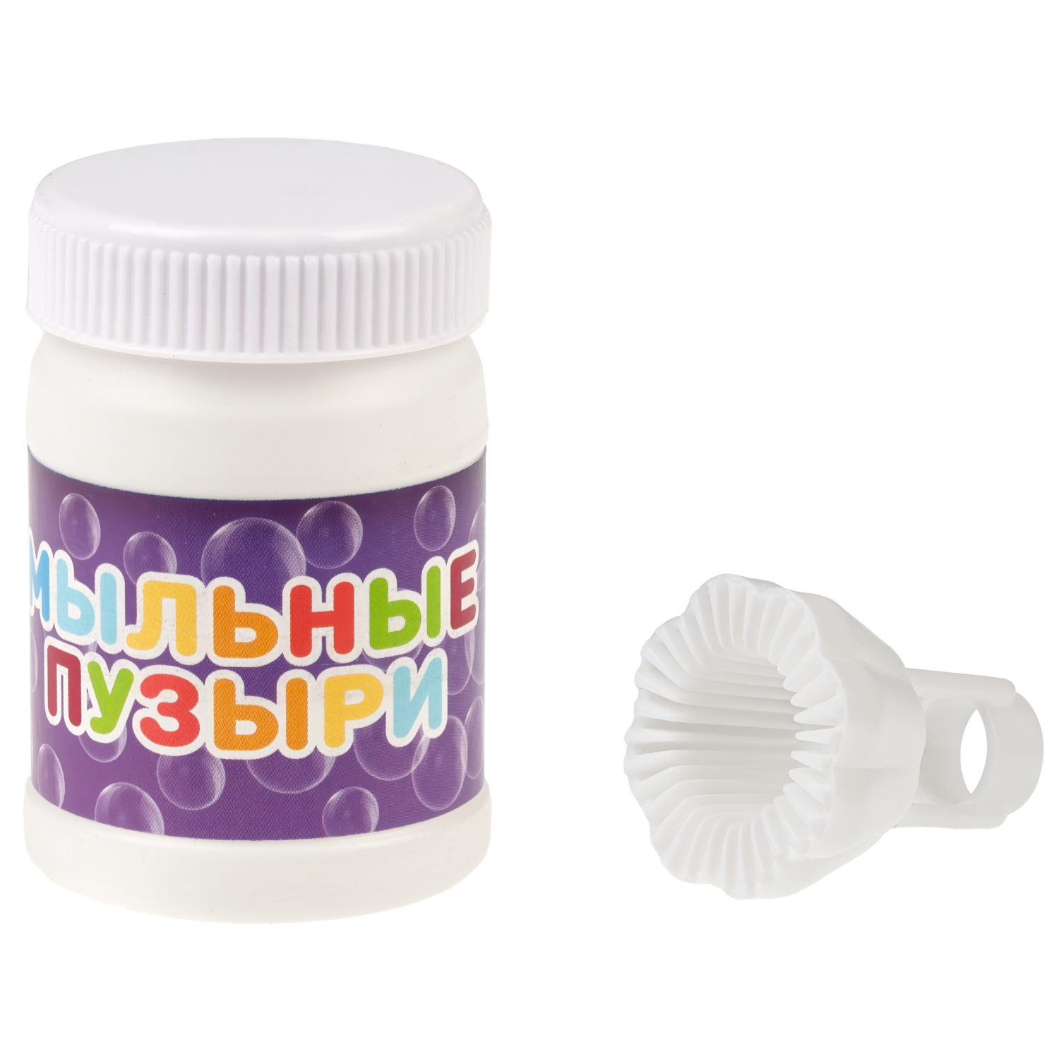 Пистолет для пускания мыльных пузырей 1TOY Мы-шарики!, бластер, 50 мл, цвет в асс.