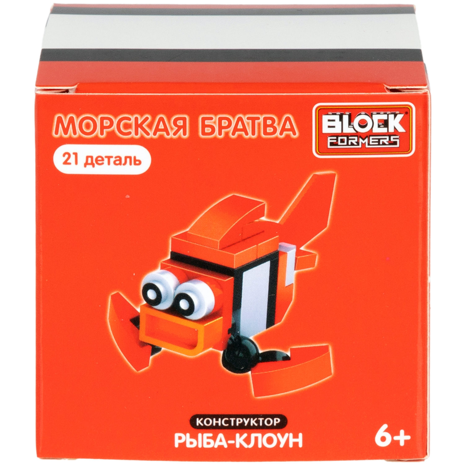 1TOY конструктор Blockformers "Морская братва", 12 видов в ассортименте