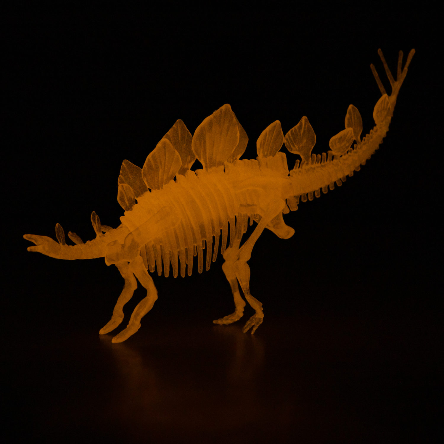 1toy "3DINO LUMINUS", люминесцентные динозавры, 6 видов, 12 шт/дисплей бокс