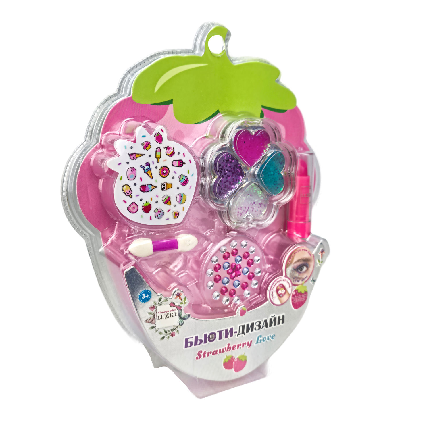 Набор детской декоративной косметики Lukky Бьюти Дизайн Strawberry Lover