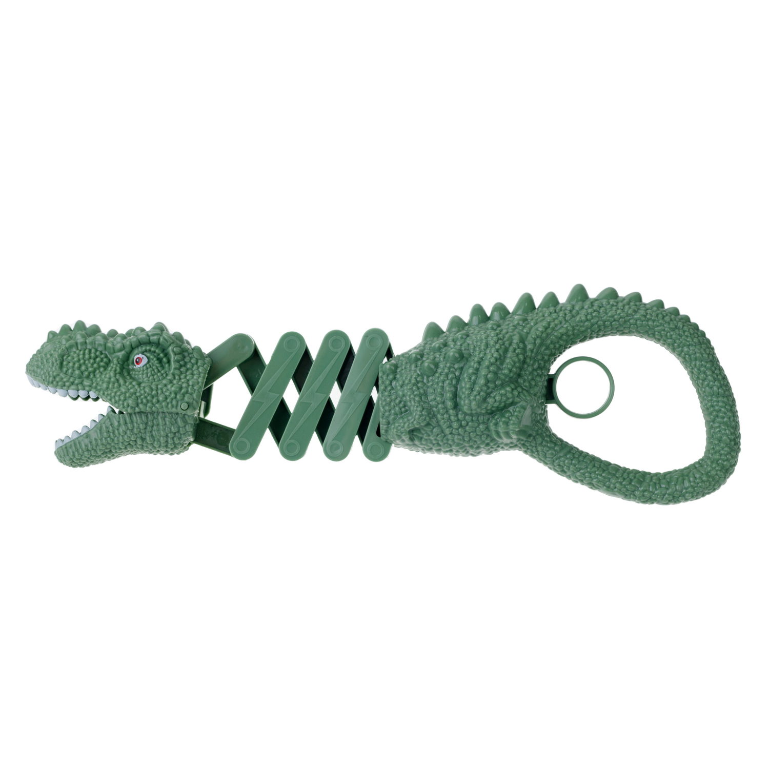 1TOY Хваталка в виде головы животного 24 см., 8 видов в ассорт., бирка, сетка