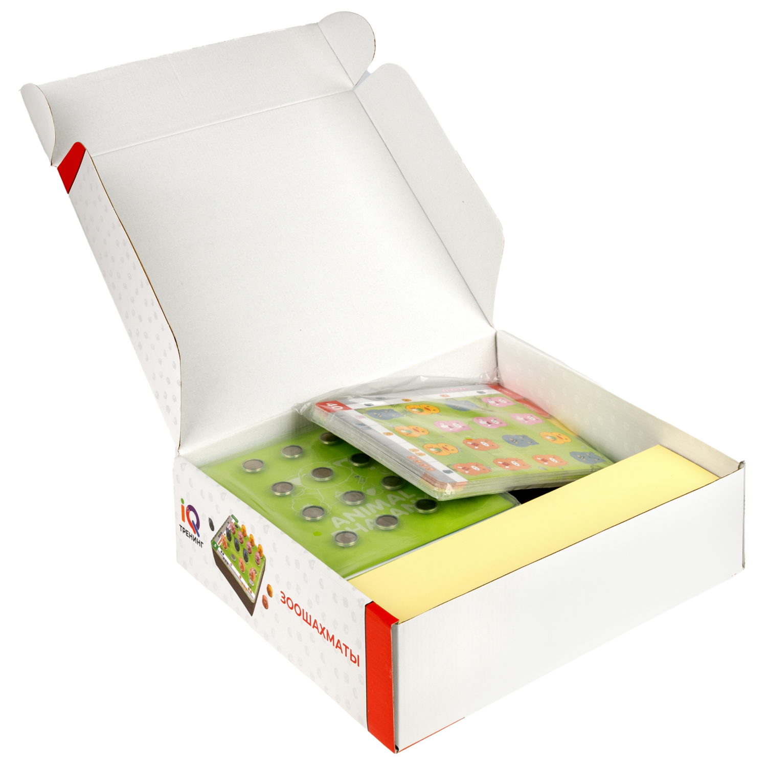 Игра головоломка 1TOY IQ Тренинг ЗооШахматы