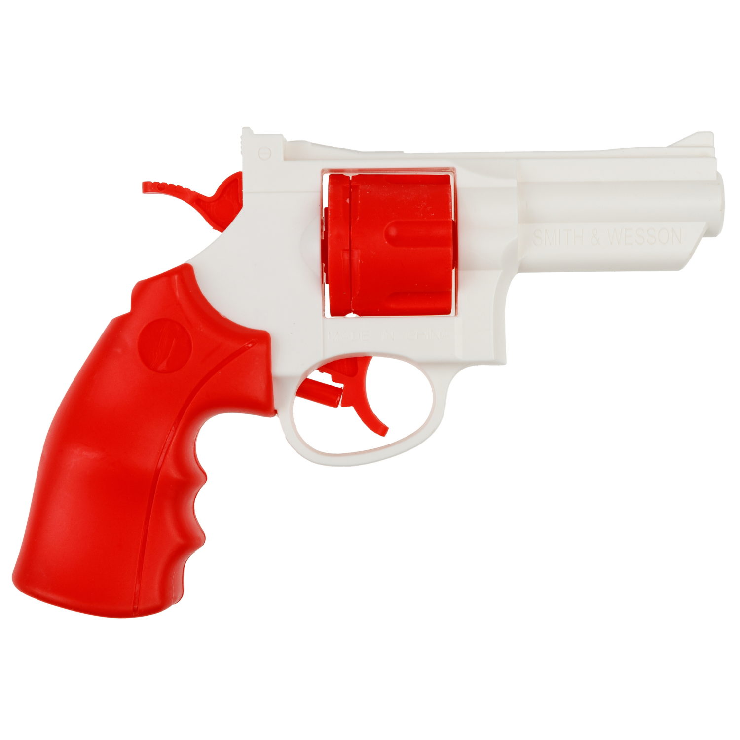 Водное оружие 1TOY Аквамания, револьвер, красный